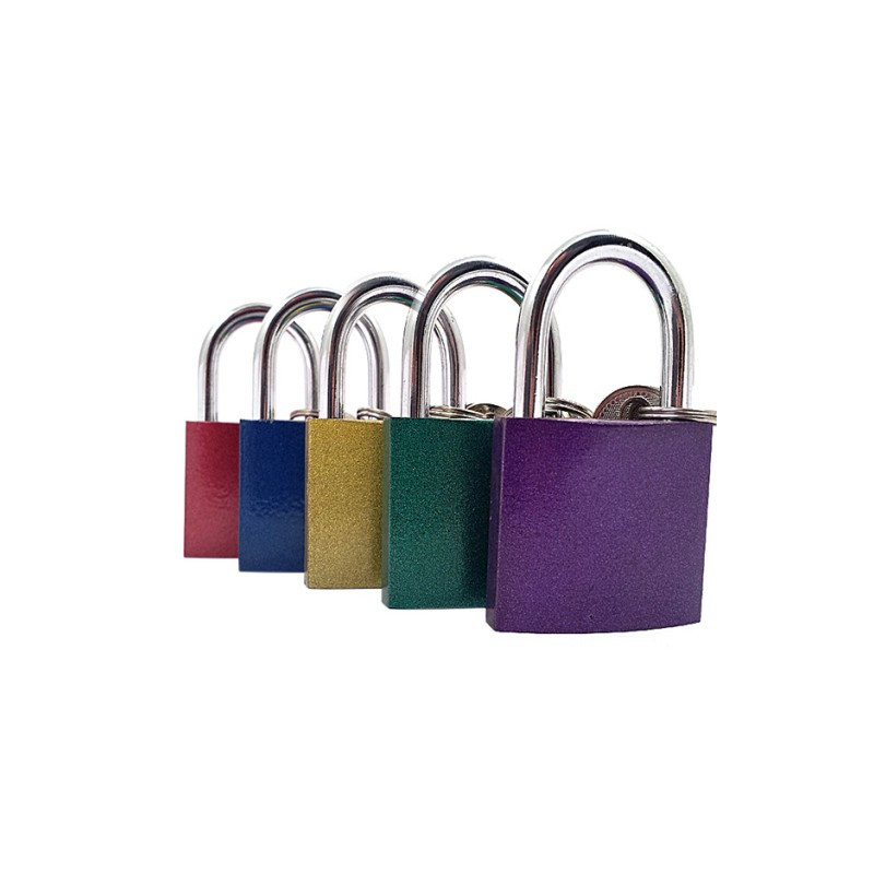 Kłódka patentowa kolorowa AB-50